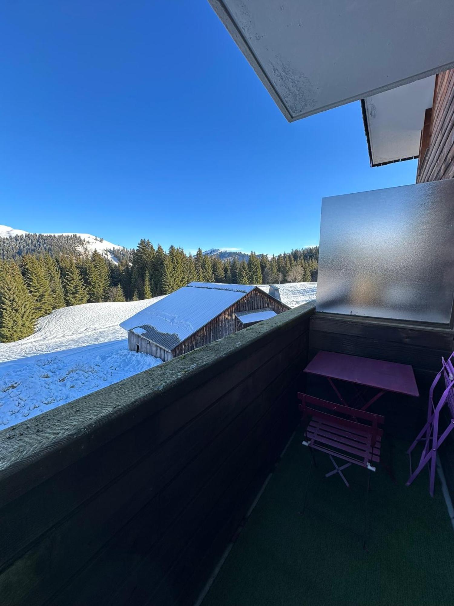 Studio Au Coeur Du Praz-De-Lys - Les Pralyssimes لو براز دي ليس المظهر الخارجي الصورة